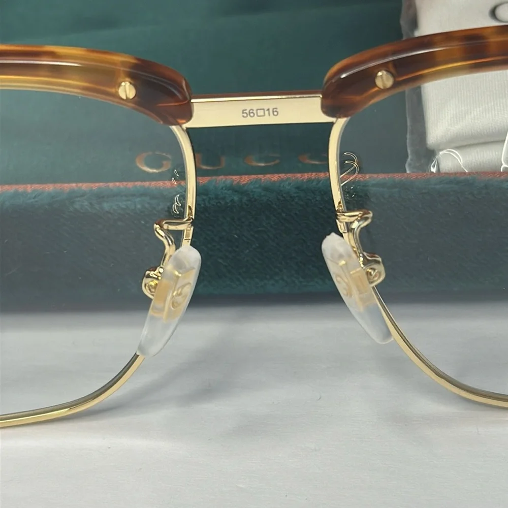 💯- Authentic New GUCCI Men's Opticals GG0605O-30008100-010